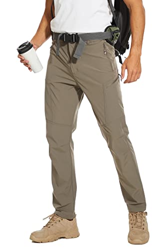 Arunlluta Hiking Pants for Men, Hiking Travel Pants Water-Resistant Mens Work Pants Stretch Quick Dry Lightweight - Image 1