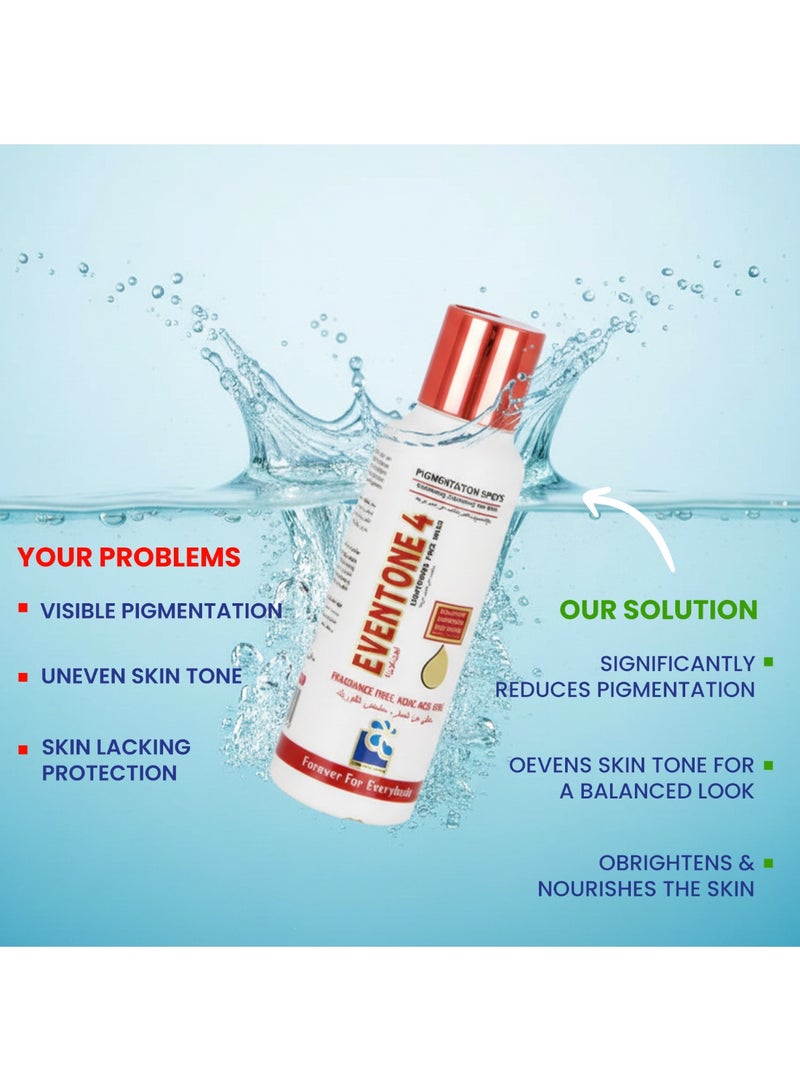 PharmaHealth Eventone 4 Brightening Face Wash 100ml – Vitamin C, Licorice & Salicylic Acid Cleanser for Clear, Glowing, Even Skin - Image 3