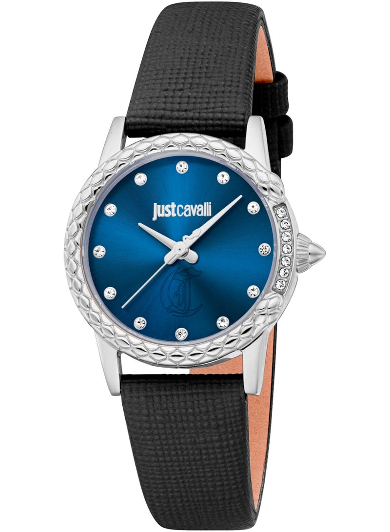 Just Cavalli Lady Fiorenza Snake Jc1L310L0015 - Leather Female Quartz 3 Hands - Image 1