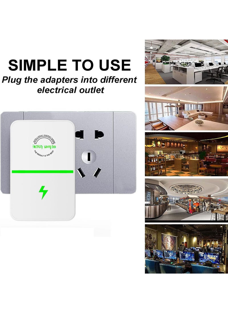 4 Pack Smart Stabiliser with UK Plug for Home Office Shop Hotel