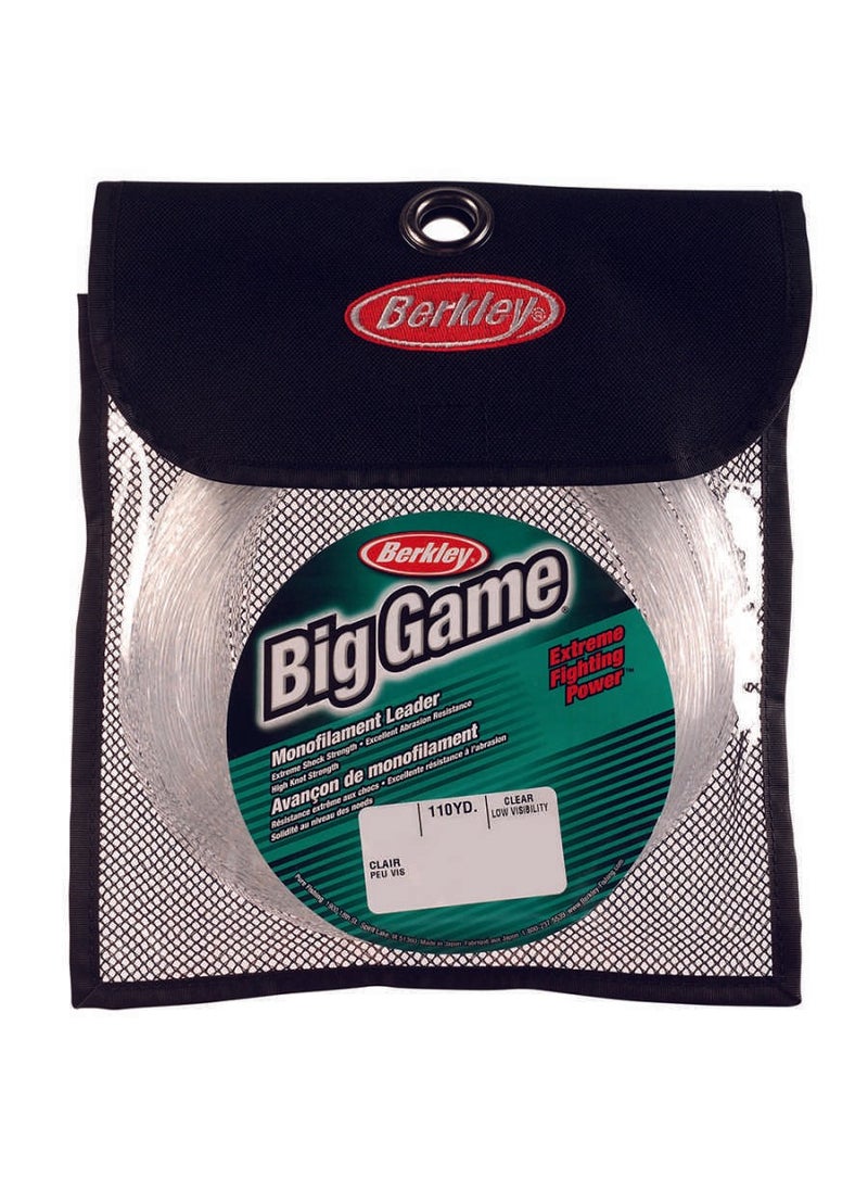 Berkley Big Game Leaders Monoflament Fishing Line STANDARD-130LB - 100MT - 58.9kg 