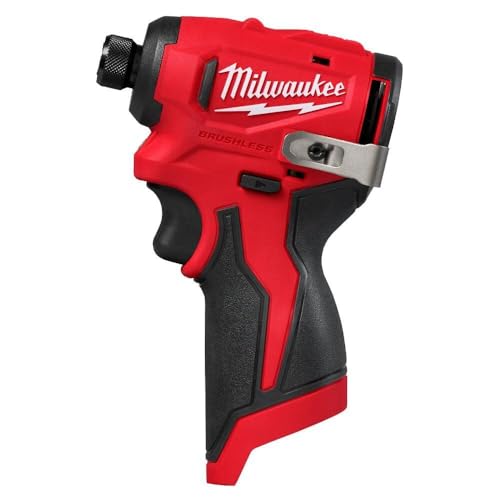 Milwaukee سائق تأثير هكس 1/4 بوصة بدون فرش Milwaukee M12 صغير الحجم (أداة بدون بطارية) - Image 4