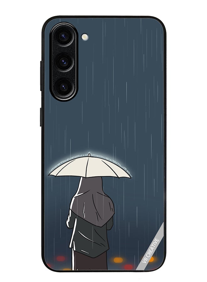 VR CREATIVE Protective Case Cover For Samsung Galaxy S24 Plus Rainy Days Design Multicolour - Image 1