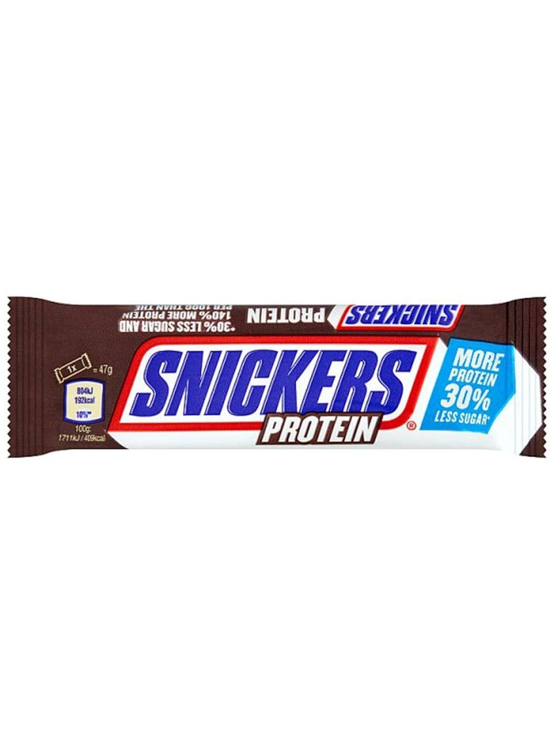 Snickers Protein Bar More Protein Less Sugar, 47g - Image 1