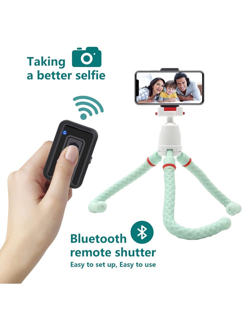 ريموت لاسلكي للتحكم في الكاميرا – خفيف وسهل الاستخدام – مثالي للتصوير السيلفي والاستخدام اليومي مع الموبايل أو التابلت - Image 2