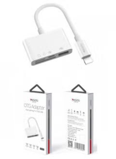 GS12 OTG Adapter – Lightning to USB for Connecting iPhone and iPad with USB Devices