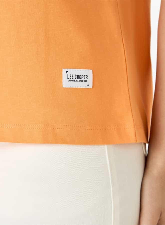 لي كوبر تيشيرت بياقة ضيقة وأكمام قصيرة وطبعات من لي كوبر - Image 4