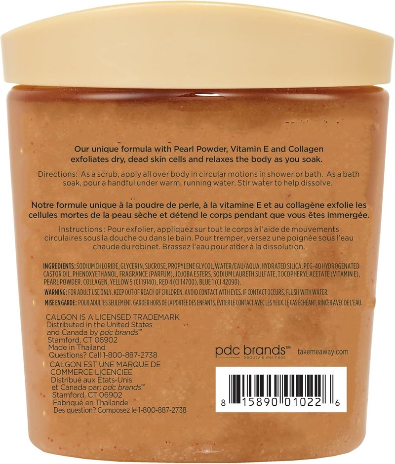 Calgon Ageless Bath Exfoliating Mineral Scrub and Soak - 24 Ounce - Image 2