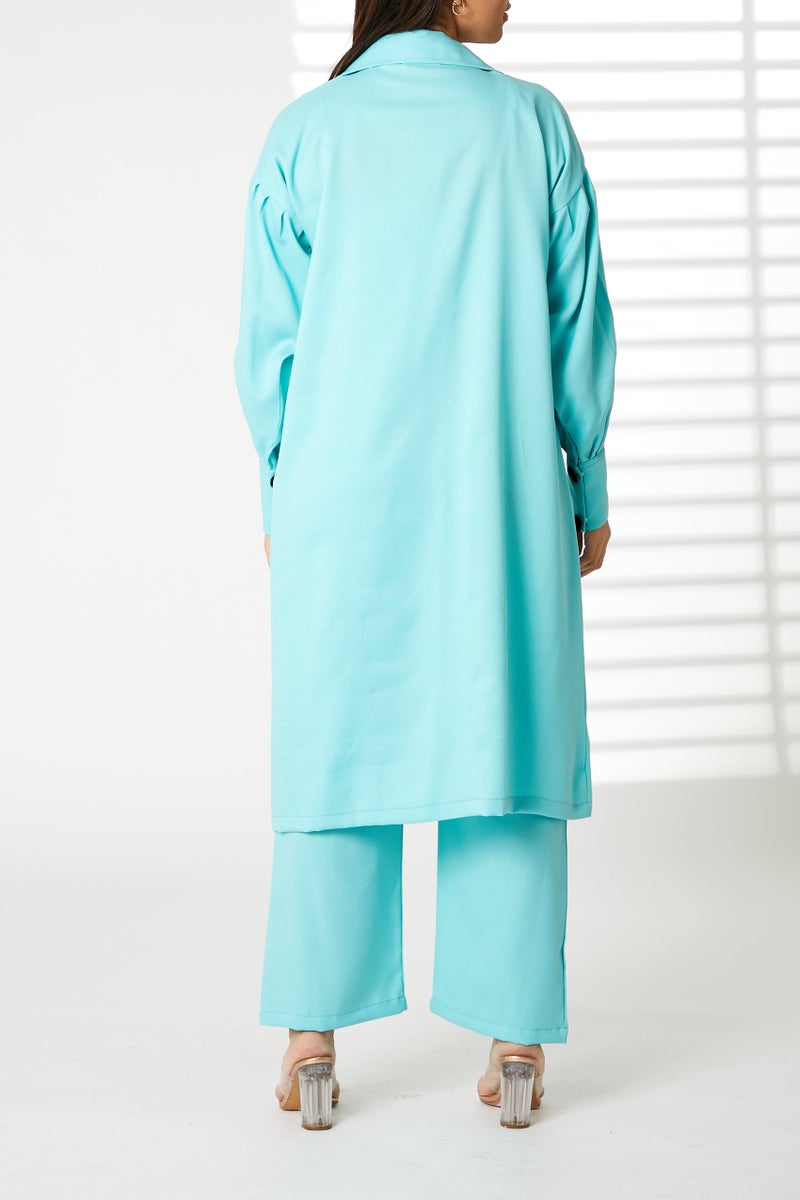 Moistreet Barbie Crepe Trench Coat Set - Image 3