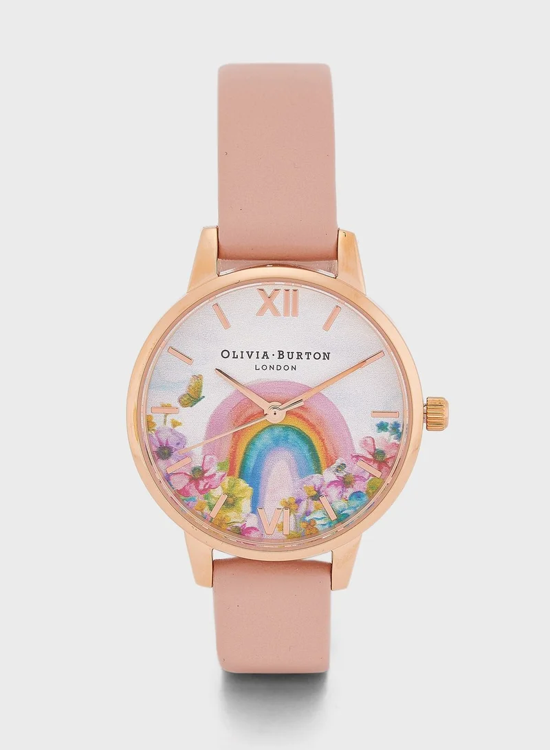 OLIVIA BURTON Nhs Rainbow Analog Watch