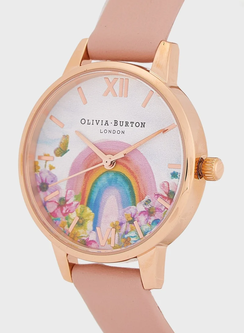 OLIVIA BURTON Nhs Rainbow Analog Watch