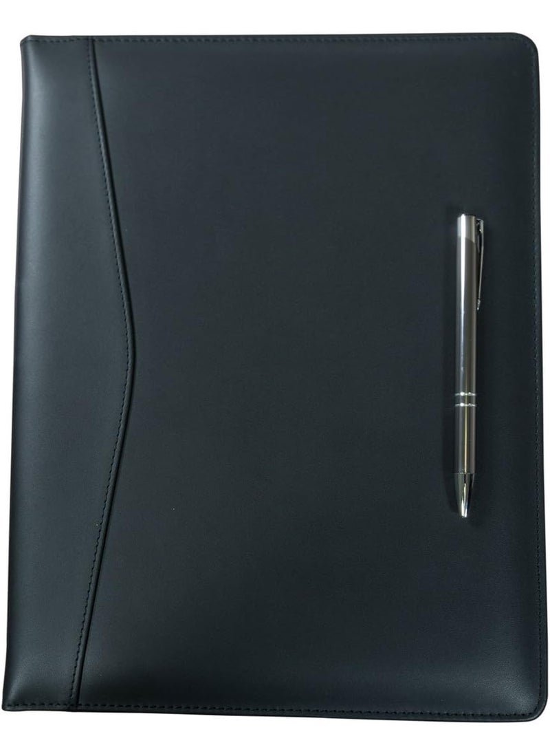 Dacasso Dacasso Leather Standard Portfolio Black E1001  - Image 1