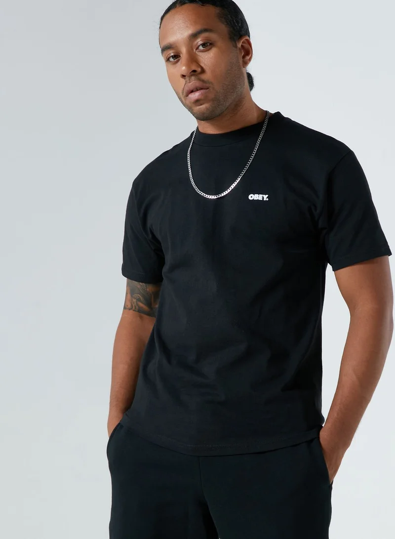 OBEY Fan The Flames Canvas T-Shirt