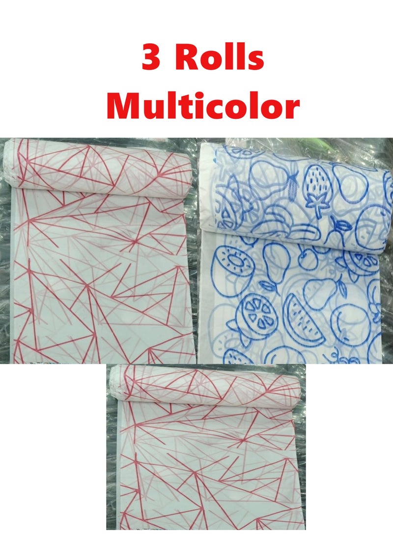 Treprof Printed Table Cover Roll 1K 100cm*100cm -3 Rolls - Image 4