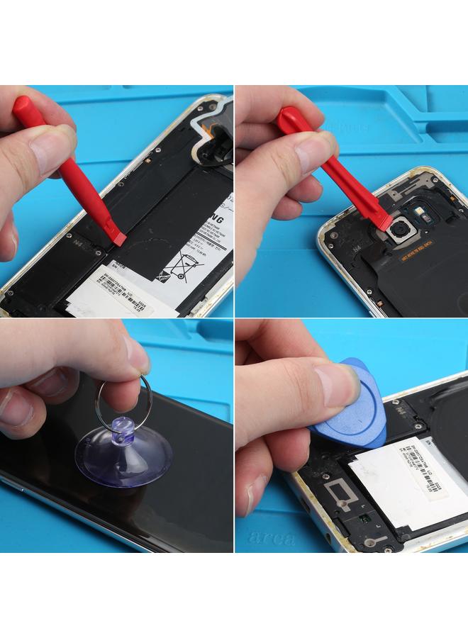 إيروريكس مجموعة مفكات براغي احترافية متعددة الاستخدامات لأجهزة iPhone 5 و5S و5C / iPhone 4 و4S (مصاصة + مجاديف + مفك براغي) - Image 4