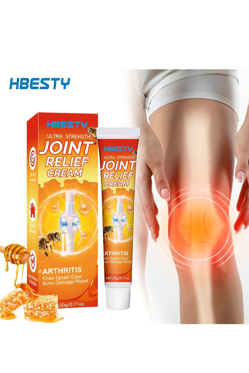 HBESTY 3 PACK Hbesty Joint Relief Cream Ultra Strength, Curemedici New Zealand Bee Venom Professional Care Gel for Knees, New Zealand Bee Venom Joint u0026 Bone Gel Cream for Women Men - Image 5