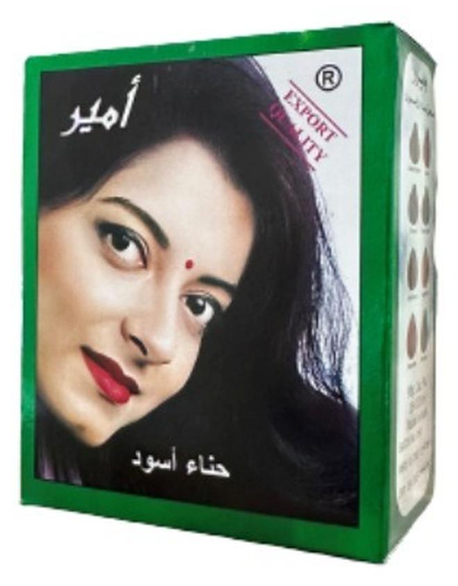 أمير صبغة شعر حناء اسود 60 غرام - Image 1