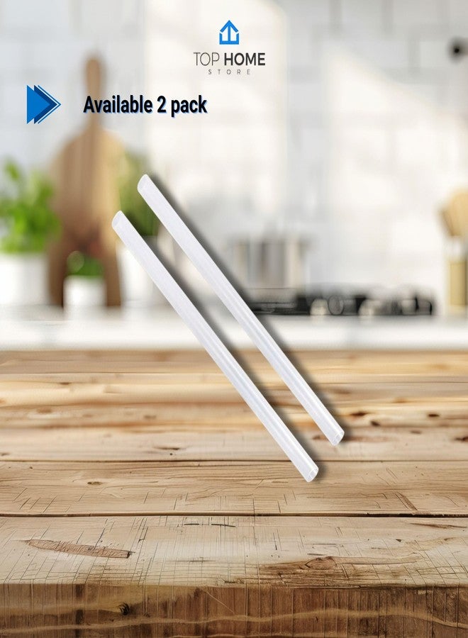Top Home Store أنبوبان بطول 9 بوصات لمضخات الصابون، مخصصان فقط لمضخات الفولاذ المقاوم للصدأ من توب هوم ستور - Image 3