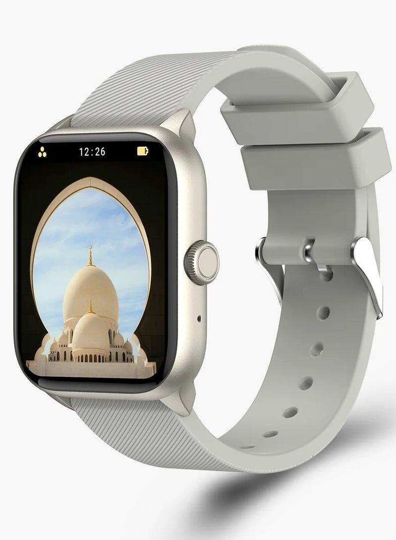 iQibla QWatch S2 1.83 Inch Quran Watch Bluetooth Phone Call SmartWatch - Image 2