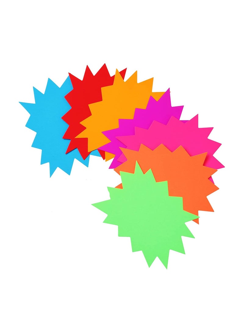 UP TO DATE Merchandise pricing stickers for shops. A set of colorful writing scraps for printing, made of colored paper and consisting of 50 pieces for writing prices - Image 1
