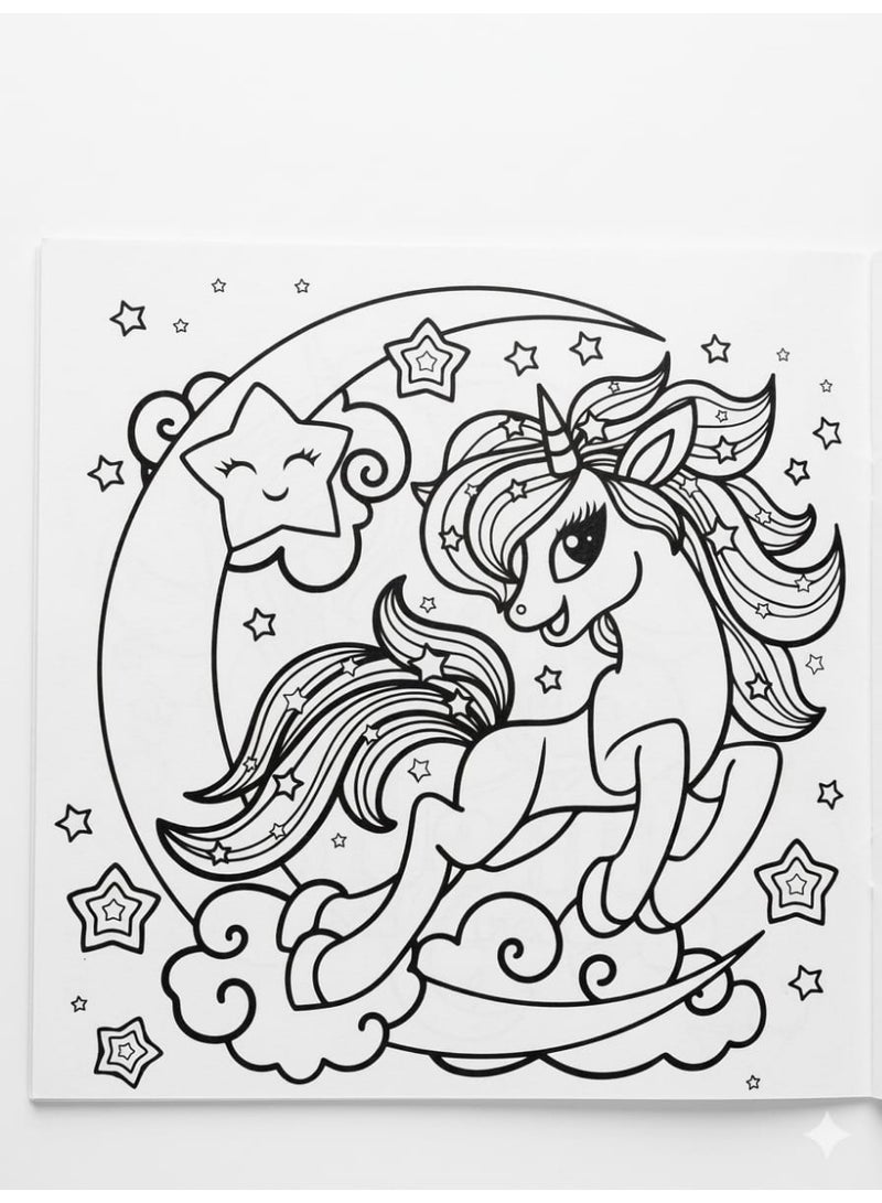 Coloring Book 24 Unicorn Drawing Mandala Suitable For Adults And Kids - Image 4