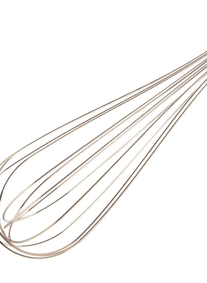 Royalford Stainless Steel Balloon Whisk with Plastic Handle