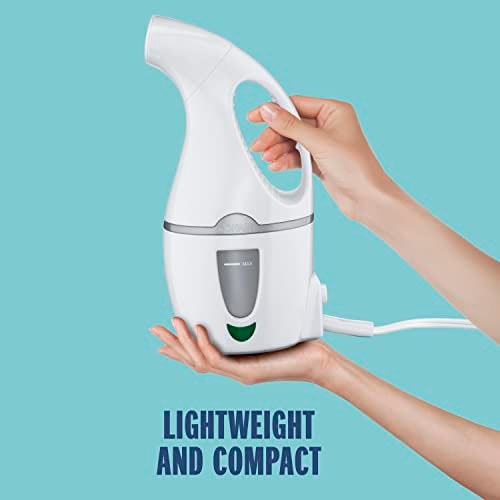CONAIR مكواة بخار محمولة للسفر من كونير، CompleteSteam 1100W، للمنزل والمكتب والسفر، أبيض - Image 4