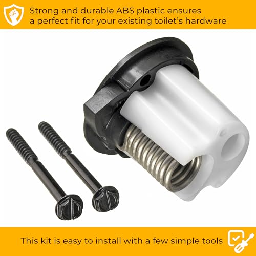 Halotronics 385310683 Compatible Replacement for Dometic Toilet Spring Cartridge Kit with Black End Cap, for EcoVac, 5000-series (Except 5006), Traveler 110 and 210 Series RV Toilets - Image 3