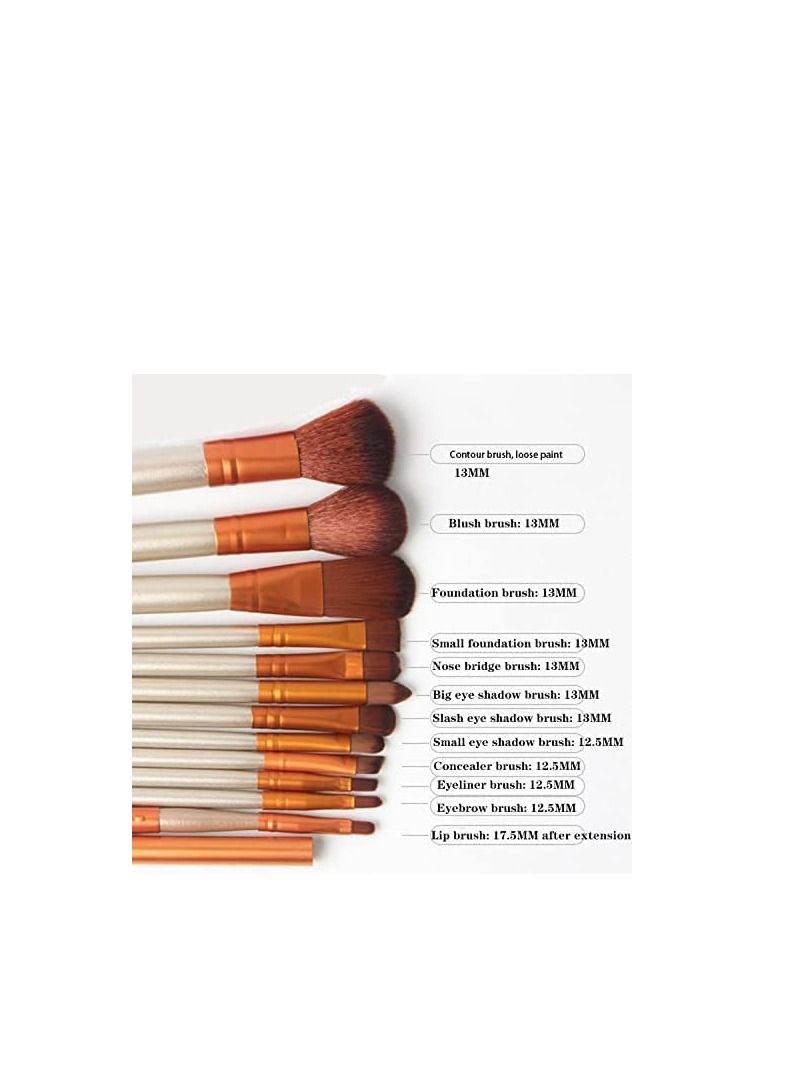 ORiTi 12-piece makeup brush set - Image 4