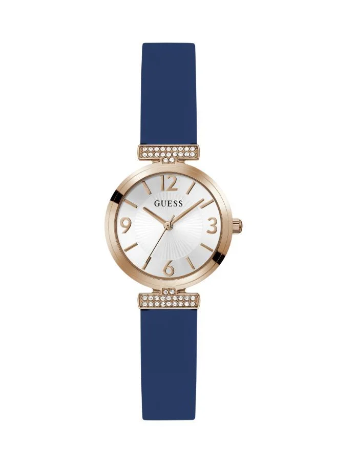 جس Array Pu Strap Analog Watch