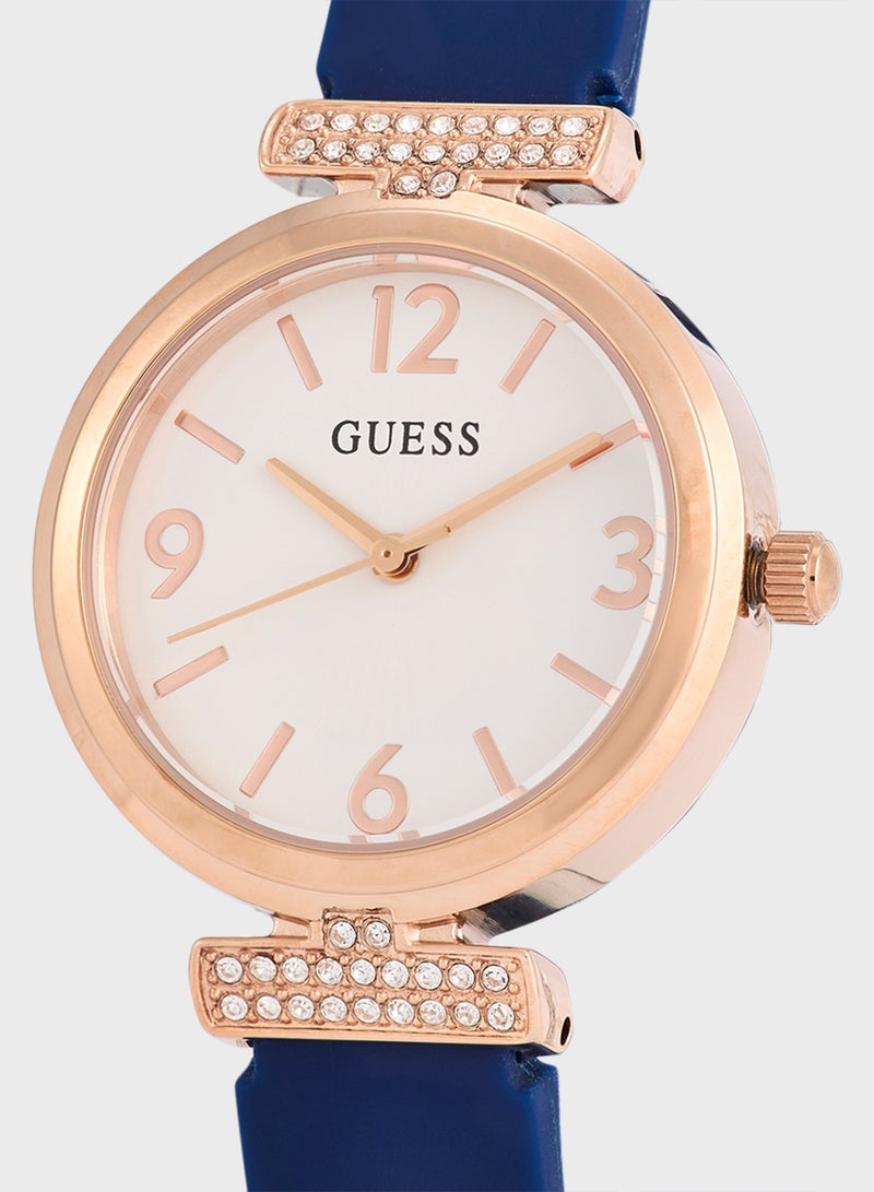 GUESS Array Silicone Strap Analog Watch  - Image 2
