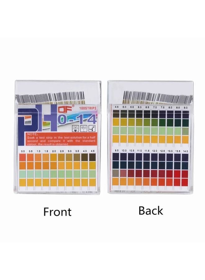 100 Count PH Test Strips 0 14 For Drinking Water Food Pools Aquariums And Soil - Image 5