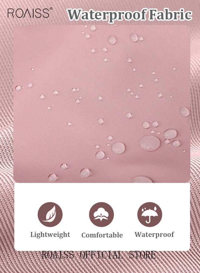 roaiss Travel Backpack for Women, Functional Backpack with Large Capacity and Scientific Storage, Simple Travel Bag with USB Charging Port and Separate Shoe Compartment, Casual Daypack on Airplane for Weekender, Work, Business or Any Outdoor Activities - Image 5