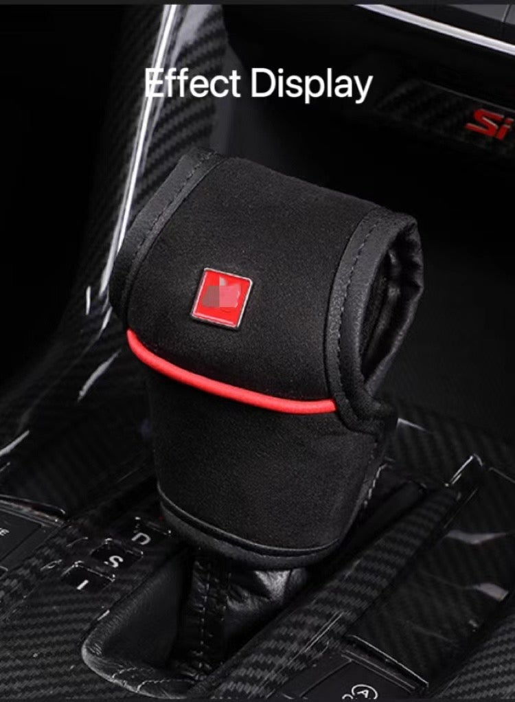HL Car Non-Slip Gear Shift Cover, Automatic Automotive Gear Stick Shift Knob  Protector - Image 1