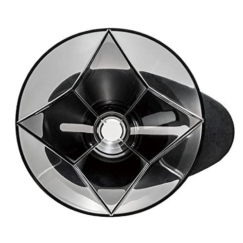 Hario V60 "Mugen" Plastic Coffee Dripper, Size 02, Clear Black - Image 2