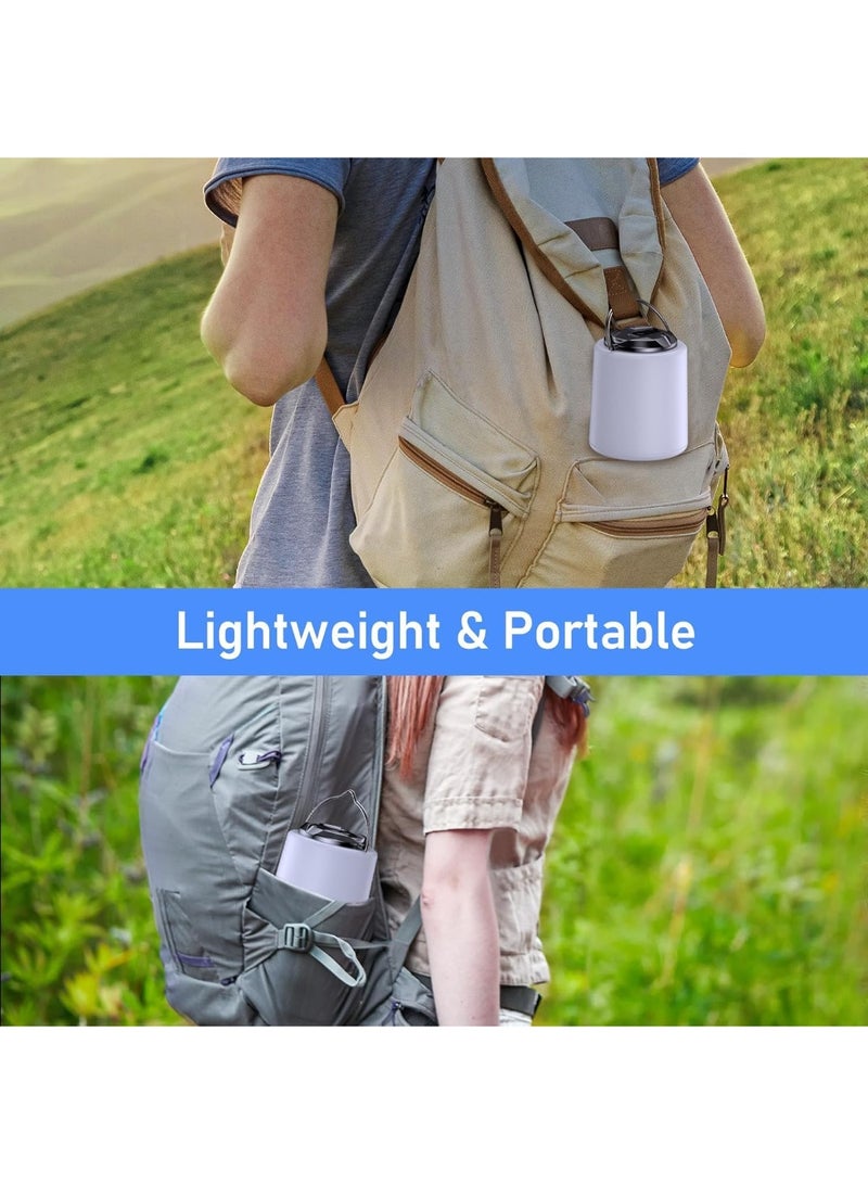 Arabest Camping Lantern Rechargeable, 2000mAh Camping Lights Lamp, 3000K Warm Light, Brightness Adjustable 3 Light Modes,10+ Hrs Runtime Waterproof Tent Light for Camping, Emergency, Power Cuts - Image 5