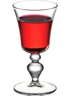Paşabahçe Victoria Set of 6 Footed Liquor Glasses Plain