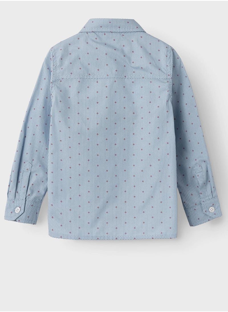 NAME IT - Kids Regular Fit Shirt With Bowtie - Image 1