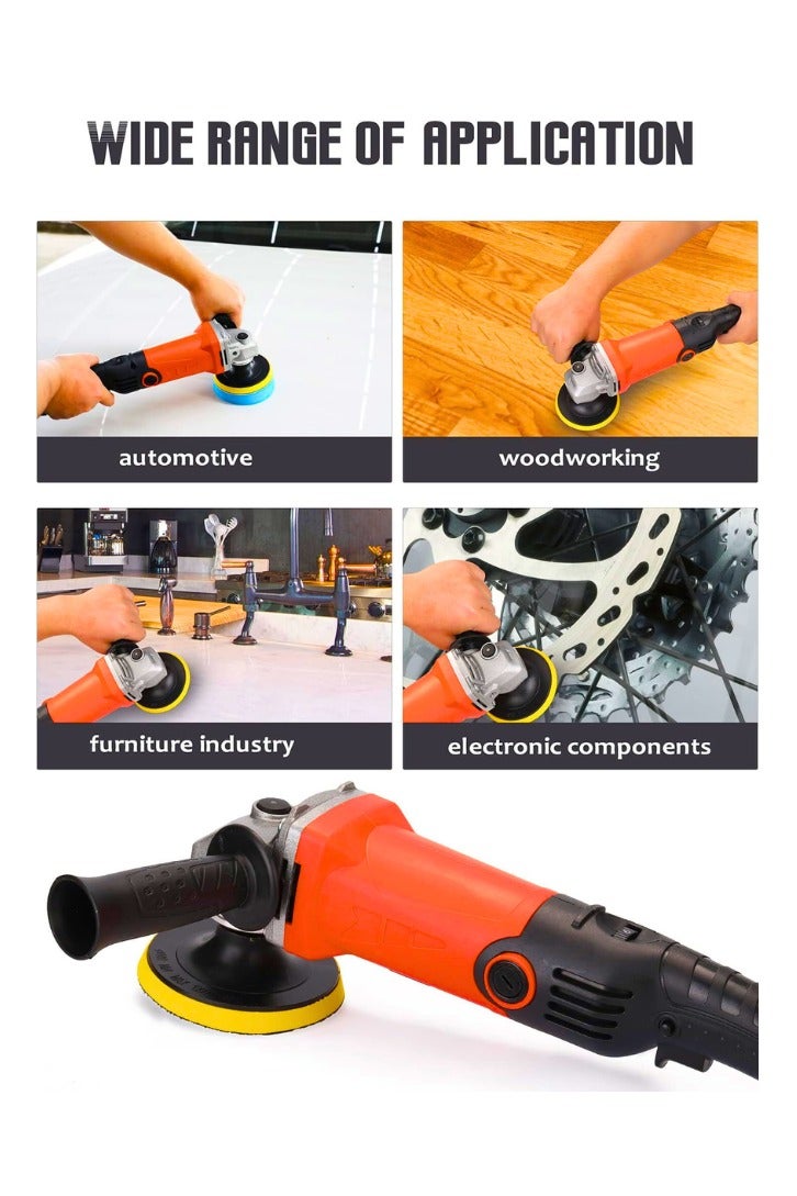 Chase Up 1200W 220V Adjustable Speed Car Electric Polisher Waxing Machine Automobile Furniture Polishing Tool - Image 2