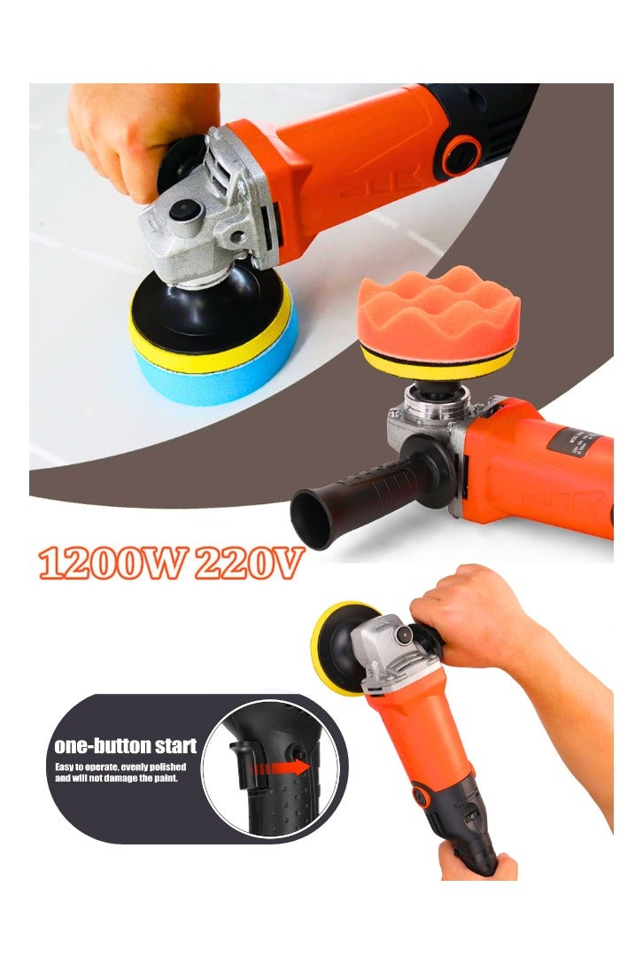 Chase Up 1200W 220V Adjustable Speed Car Electric Polisher Waxing Machine Automobile Furniture Polishing Tool - Image 3