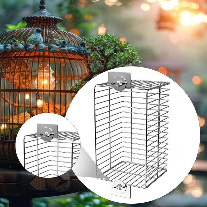 Reptile Lamp Cover Anti Scald Bracket Cage Enclosure Cage Protector Heating Lamp Lampshade Reptile Heater Guard for - Image 3