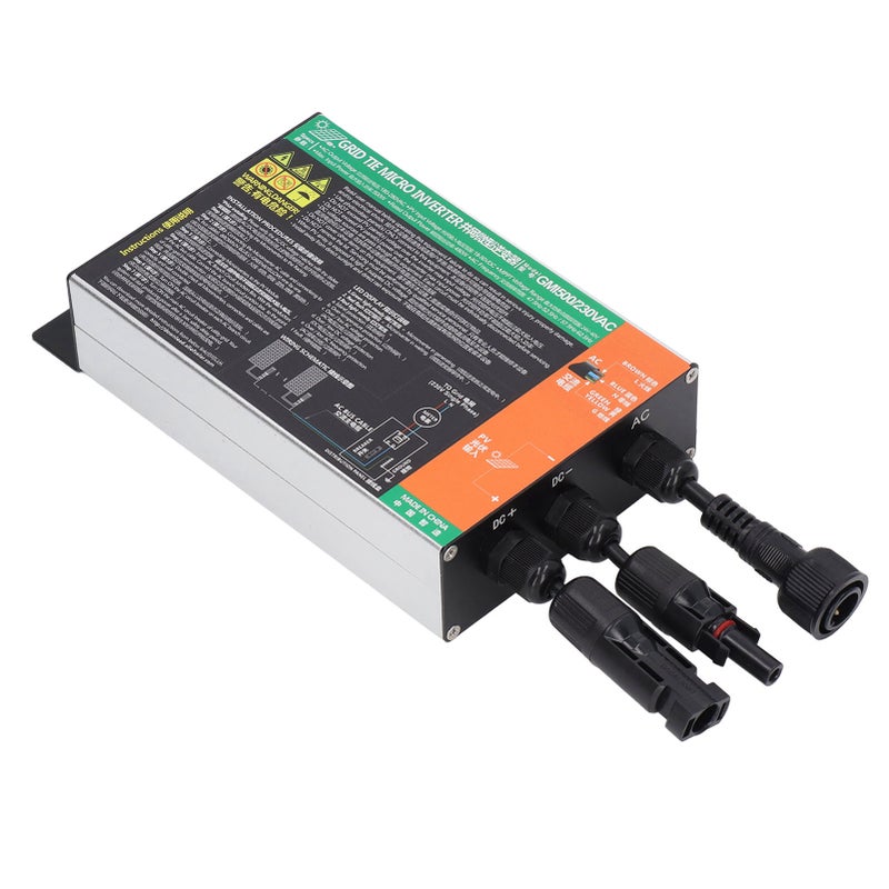 Solar Micro Inverter 500W 230V Grid Connected Sine Waving IP55 0.2 To 1.6KW Aluminum Alloy Solar Inverter - Image 3