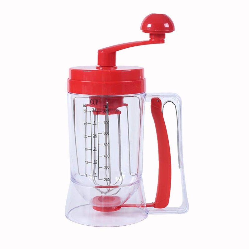 Acrodi Pancake & Cupcake Mixer And Batter Dispenser Perfect Baking Tool Bakeware Maker With Measuring Label - Image 1