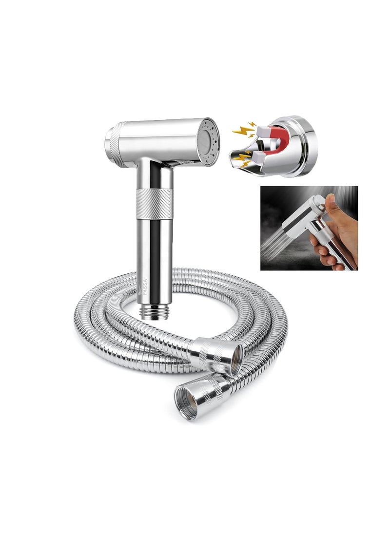 FOSSA Fossa Magnetio Health Faucet with Magnetio Holder/Bidet Sprayer for Toilet and Bathroom (Complete Set)  - Image 1