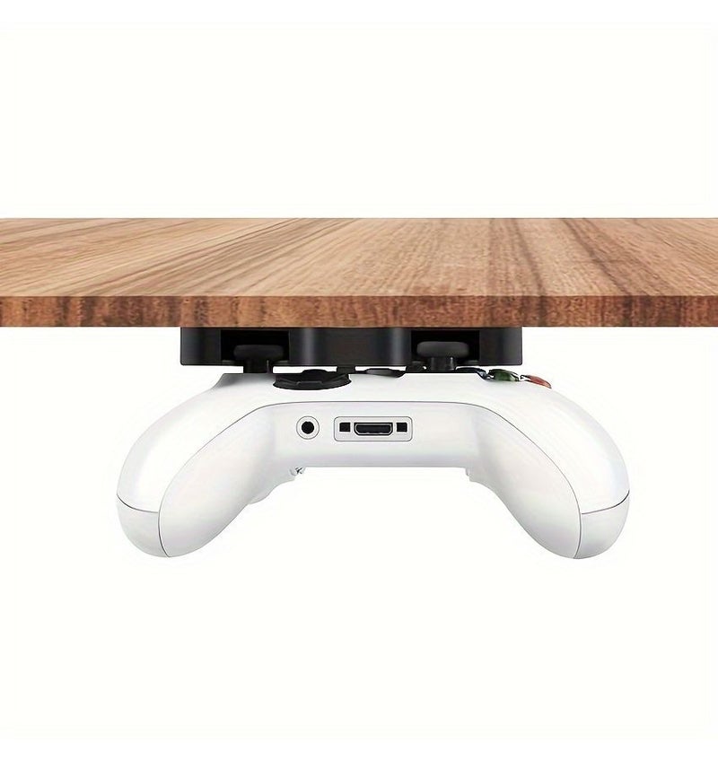 1 قطعة حامل تخزين لوحدة تحكم Xbox Series X S، حامل تعليق سطح المكتب لمقبض Switch Pro، أسود - Image 1