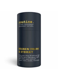 routine ROUTINE Natural Deodorant Stick for Women and Men - 50g | Antiperspirant Deodorant for All Types of Skin | Essential Oil Scented Deodorant |Travel Size Deodorizer - Reuben & The Dark & Stormy  - Image 1
