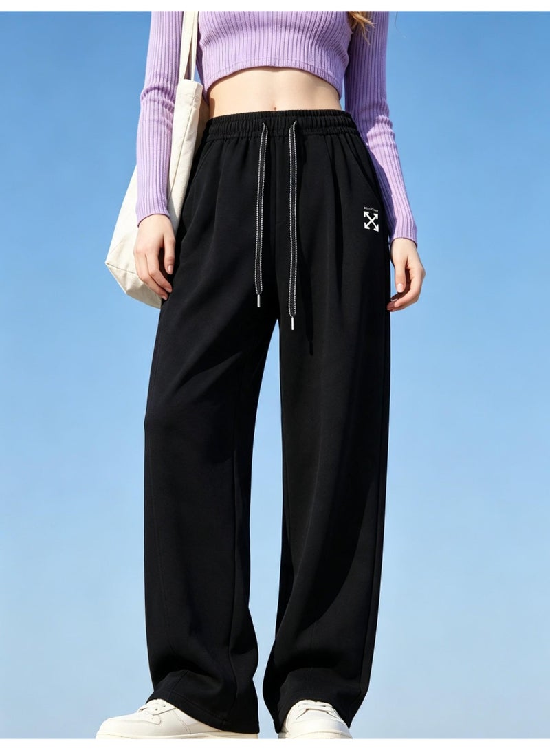 أوف-وايت OFF-WHITE Straight pants for men and women in autumn loose casual sports pants - Image 1