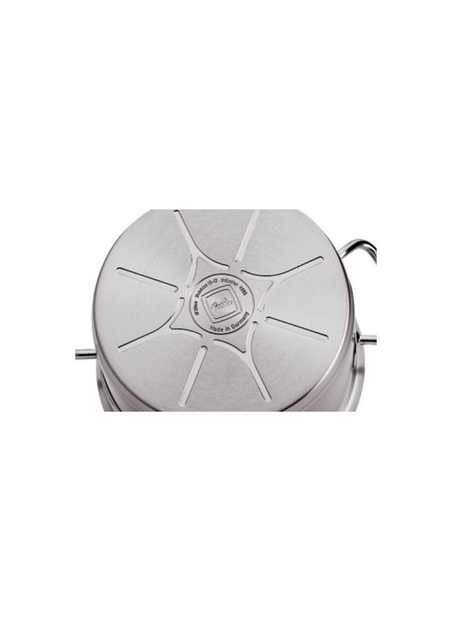 Fissler مقلاة تقديم فسلر أورجينال-بروفي من الفولاذ المقاوم للصدأ بحجم 11 بوصة مع غطاء معدني عالي القبة - Image 2
