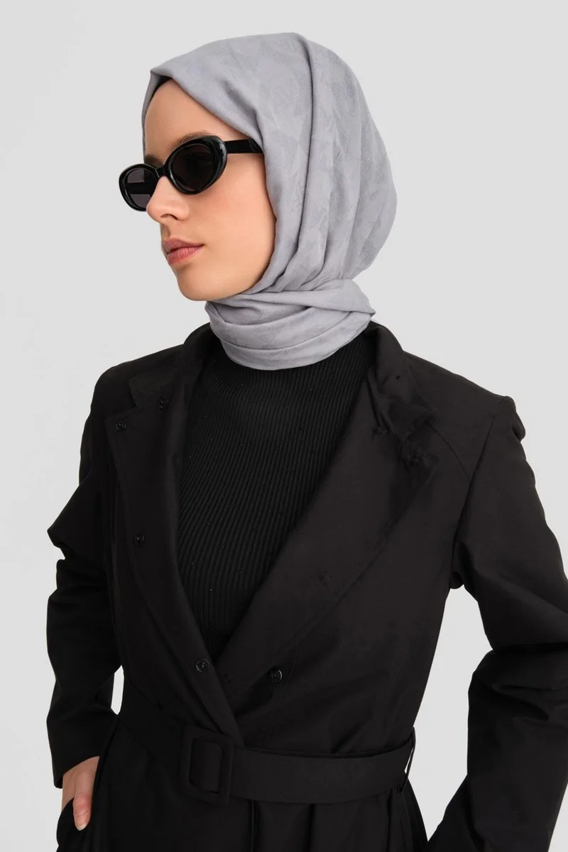ARMINE Removable Chain Collar Waterproof Coat 24K8008 Black