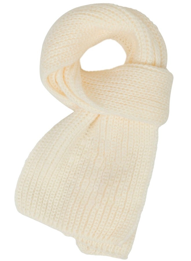 Mealah Kids Winter Scarf for Girls Boys - Outdoor Soft Warm Knit Neck Warmer Scarves for Cold Weather - Image 1